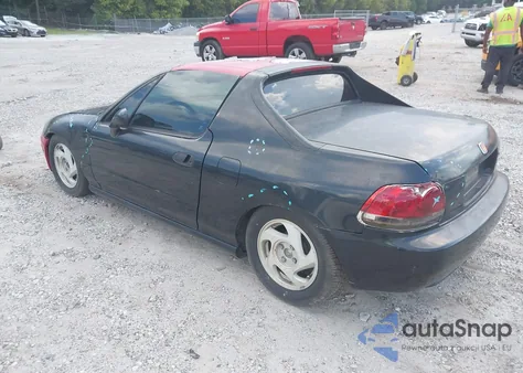 1993 Honda Civic Del Sol S from USA, damaged, VIN JHMEG1147PS006612